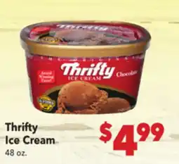 Vallarta Supermarkets Thrifty Ice Cream offer