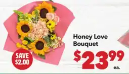 Vallarta Supermarkets Honey Love Bouquet offer