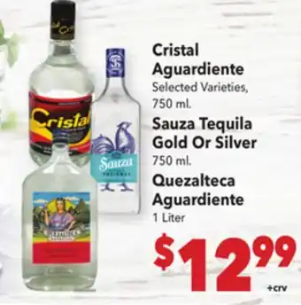 Vallarta Supermarkets Cristal Aguardiente offer
