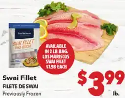 Vallarta Supermarkets Swai Fillet / FILETE DE SWAI offer