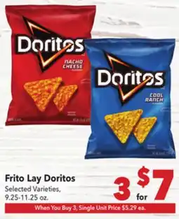 Vallarta Supermarkets Frito Lay Doritos offer
