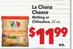Vallarta Supermarkets La Chona Cheese offer