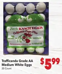 Vallarta Supermarkets Trafficanda Grade AA Medium White Eggs offer