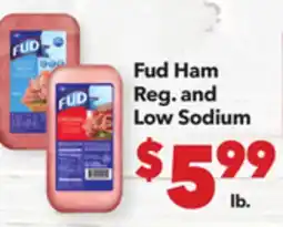 Vallarta Supermarkets Fud Ham Reg. and Low Sodium offer