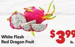 Vallarta Supermarkets White Flesh Red Dragon Fruit offer