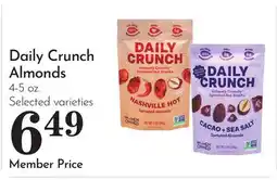 Pavilions Daily Crunch Almonds offer