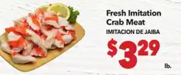 Vallarta Supermarkets Fresh Imitation Crab Meat / IMITACION DE JAIBA offer