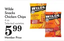 Pavilions Wilde Snacks Chicken Chips offer