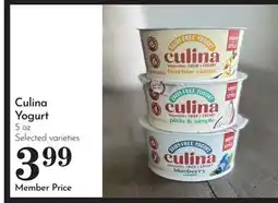 Pavilions Culina Yogurt offer