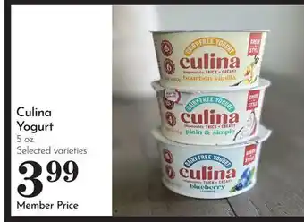 Pavilions Culina Yogurt offer