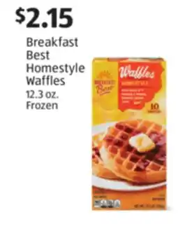 Aldi Breakfast Best Homestyle Waffles offer
