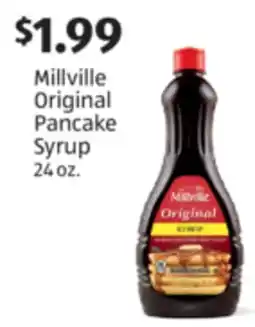 Aldi Millville Original Pancake Syrup offer