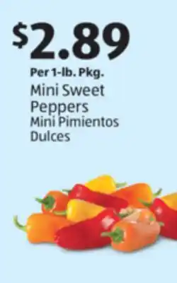Aldi Mini Sweet Peppers offer