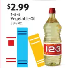 Aldi 1-2-3 Vegetable Oil offer