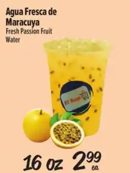 El Super Fresh Fresh Passion Fruit Water offer