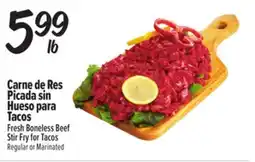 El Super Fresh Fresh Boneless Beef Stir Fry for Tacos offer
