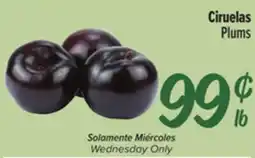 El Super Fresh Plums offer