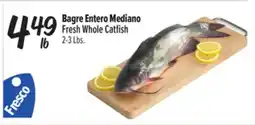 El Super Fresh Fresh Whole Catfish offer