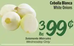 El Super Fresh White Onions offer