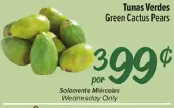 El Super Fresh Green Cactus Pears offer