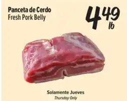 El Super Fresh Fresh Pork Belly offer