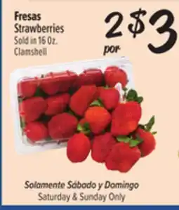 El Super Fresh Strawberries offer
