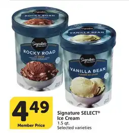 Albertsons Signature SELECT Ice Cream offer