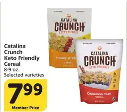 Albertsons Catalina Crunch Keto Friendly Cereal offer
