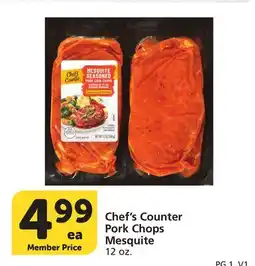 Albertsons Chef's Counter Pork Chops offer