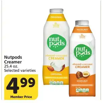 Albertsons Nutpods Creamer offer