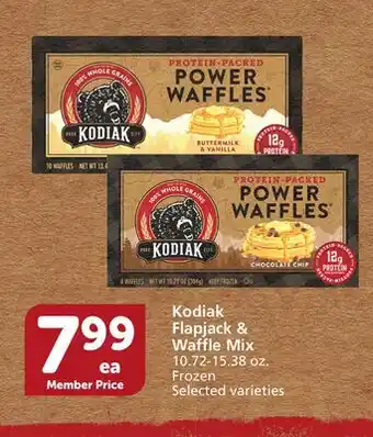 Albertsons Kodiak Flapjack & Waffle Mix offer