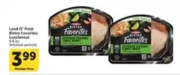 Albertsons Land O'Frost Bistro Favorites Lunchmeat offer