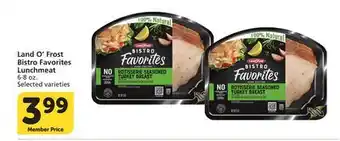 Albertsons Land O'Frost Bistro Favorites Lunchmeat offer