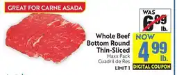 Foodmaxx Whole Beef Bottom Round Thin-Sliced offer