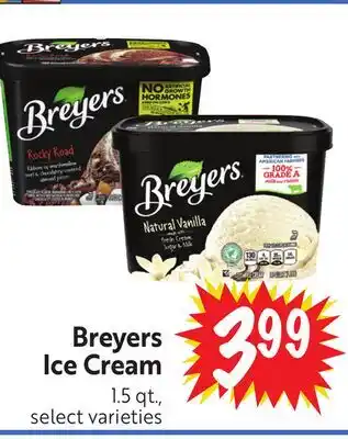 Foodmaxx Breyers Ice Cream offer
