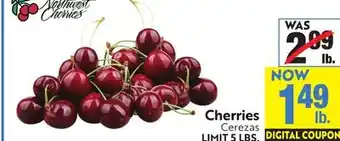Foodmaxx Cherries offer