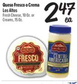 El Super Fresh Cheese, 10 Oz. or Creams, 15Oz offer