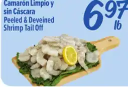El Super Peeled & Deveined Shrimp Tail offer