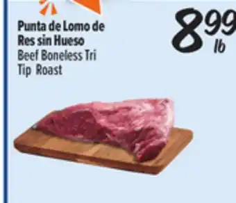 El Super Beef Boneless Tri Tip Roast offer