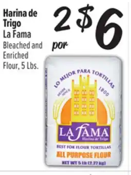 El Super Bleached and Enriched Flour offer