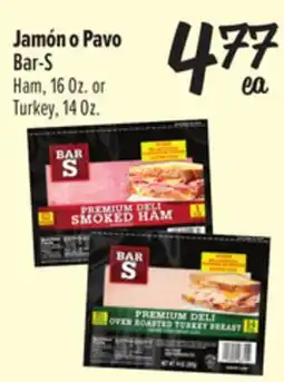 El Super Ham, 16 Oz. or Turkey, 14 Oz offer