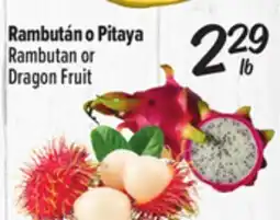El Super Rambutan or Dragon Fruit offer