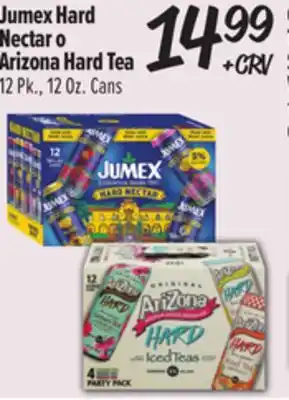 El Super Jumex Hard Nectar o Arizona Hard Tea offer