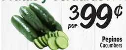 El Super Cucumbers offer