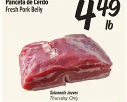 El Super Fresh Pork Belly offer
