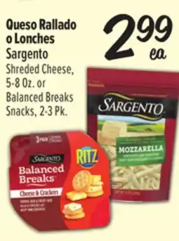 El Super Shreded Cheese, 5-8 Oz. or Balanced Breaks Snacks, 2-3 Pk offer