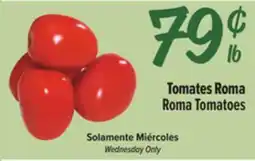 El Super Roma Tomatoes offer