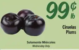El Super Plums offer