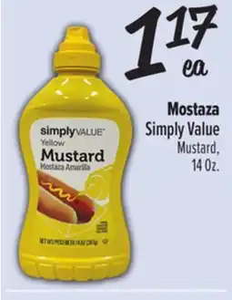 El Super Simply Value Mustard offer