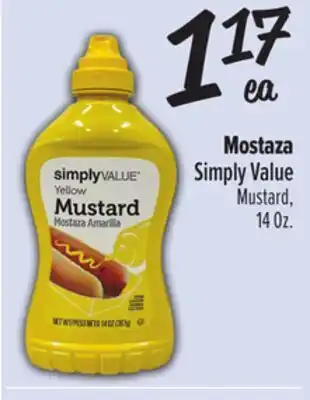 El Super Simply Value Mustard offer